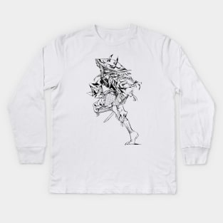 monster hunter- odogaron armor Kids Long Sleeve T-Shirt